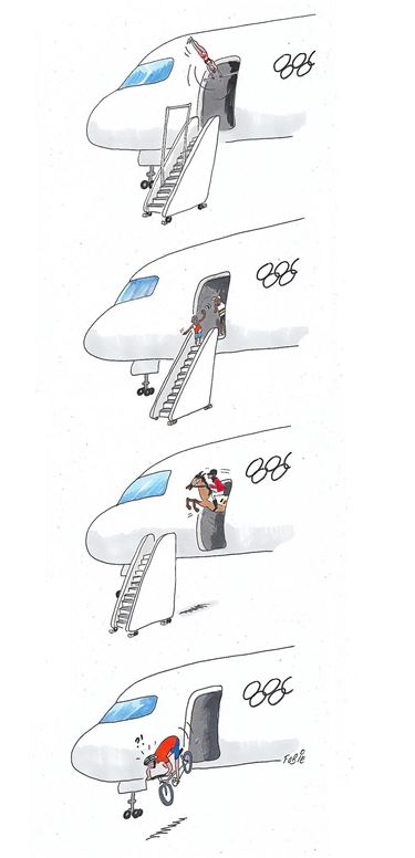 O.S.: iedereen weer naar huis...