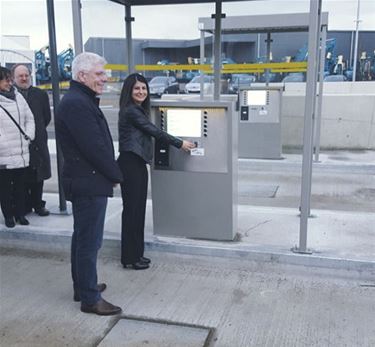 Officiële opening containerpark - Beringen