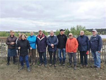 Okra Barrier op wandel - Lommel