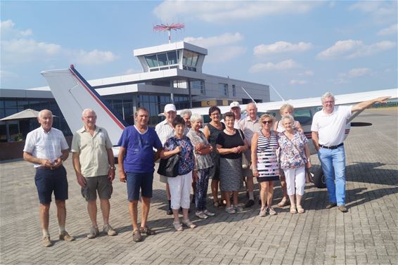 Okra bezoekt Kempen Airport Budel - Neerpelt