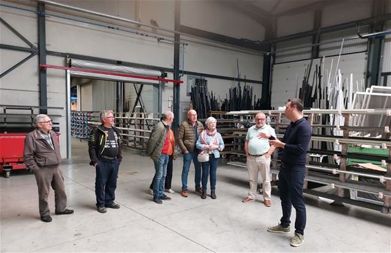 OKRA op bedrijfsbezoek bij HR vliegenramen - Pelt