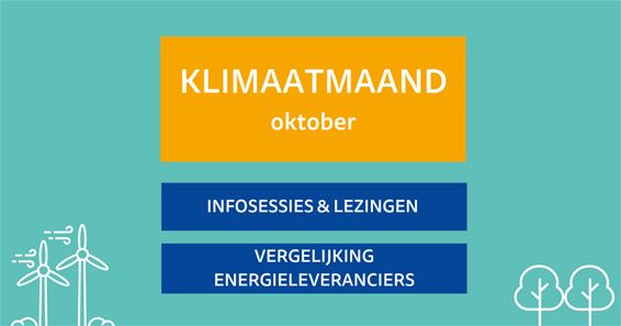 Oktober is Klimaatmaand in Lommel - Lommel