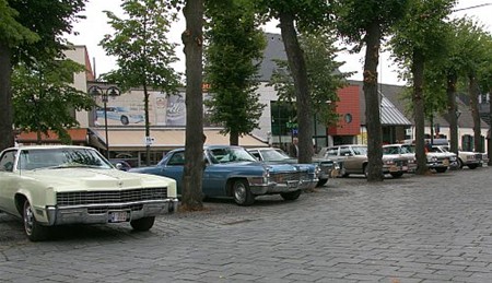 Oldtimers van Cadillac - Lommel