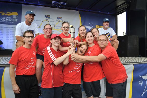 Olympische Vlam gearriveerd - Lommel