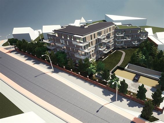 Omgevingsvergunning appartementen Quatre Bras - Leopoldsburg