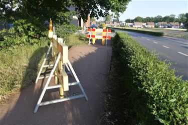 Omhoog gekomen fietspaden worden snel hersteld - Beringen