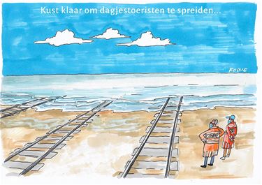 Ondertussen, aan de kust...