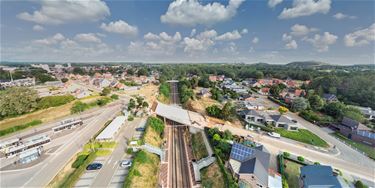 Ondertussen, aan de spoorweg in Beringen... - Beringen