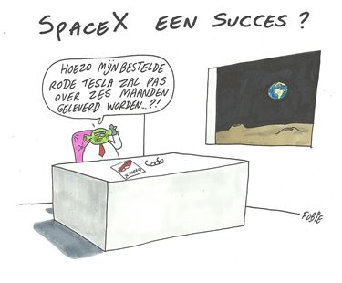 Ondertussen, op de maan...