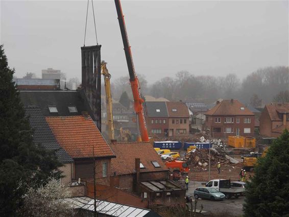 Ondertussen, op de site van het VTI - Beringen