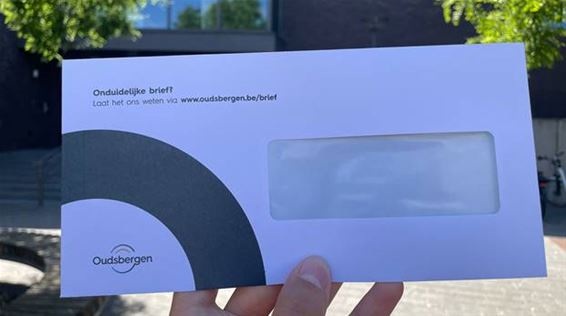 Onduidelijke brieven terugsturen - Oudsbergen
