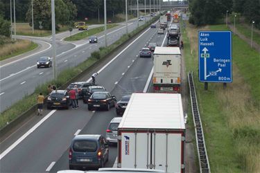 Ongeval E313 in Paal - Beringen
