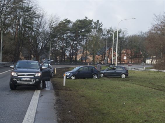 Ongeval met gewonde aan oprit  E313 - Beringen