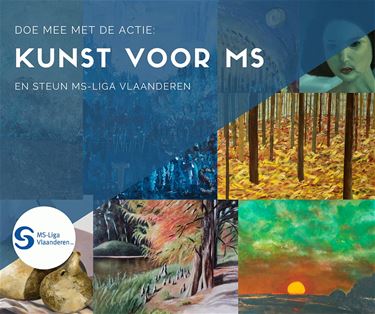 Online kunstveiling: 'KUNST voor MS'