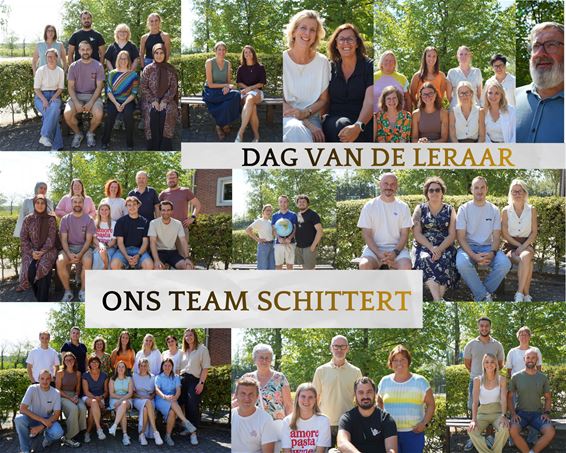 'Ons team' schittert op Dag van de Leraar - Hamont-Achel