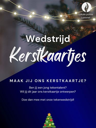 Ontwerp jij het kerstkaartje van Politie Lommel? - Lommel