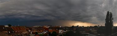 Onweer trok over - Beringen