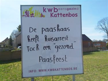 Ook bord op Kattenbos - Lommel