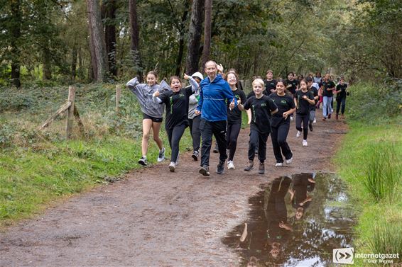 Ook 3de graad genoot van de belevingsloop - Lommel