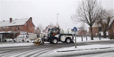 Ook fietspaden sneeuwvrij - Beringen