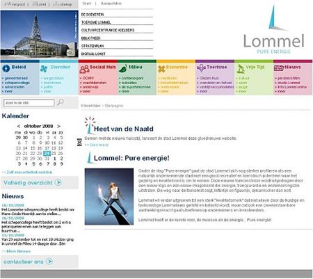 Ook gemeentelijke website vernieuwd - Lommel