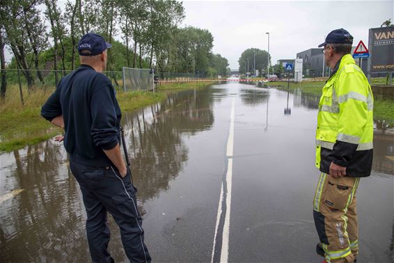 Ook in Lommel op meerdere plaatsen wateroverlast - Lommel