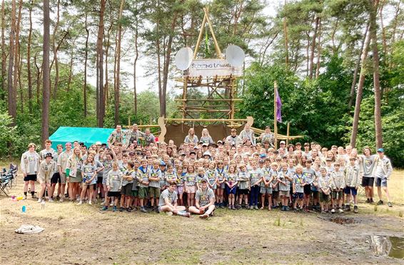 Ook scouts waren op kamp - Lommel