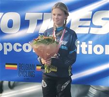 Ook Valerie Strackx schitterde in BMX - Lommel