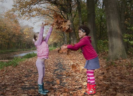 Ook voor kinderen was het een zonnige herfstdag - Lommel