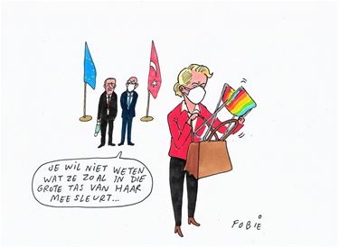 Op bezoek bij Erdogan...