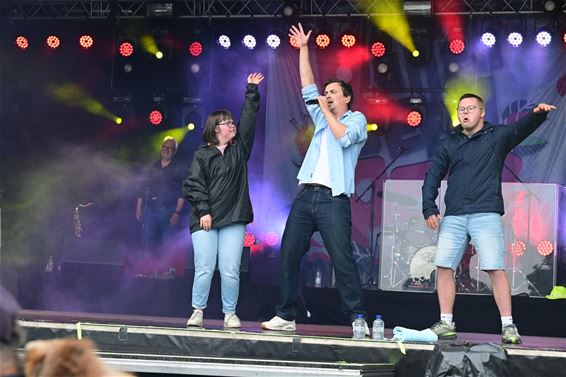 Op het podium met Niels! - Beringen & Leopoldsburg