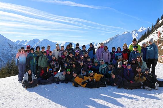 Op sneeuwklas in het Lechtal - Pelt