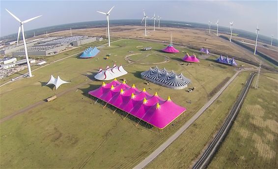 Opbouw 'Daydream' begonnen - Lommel