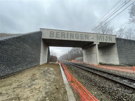 Opening brug Stationsstraat op 24 maart - Beringen