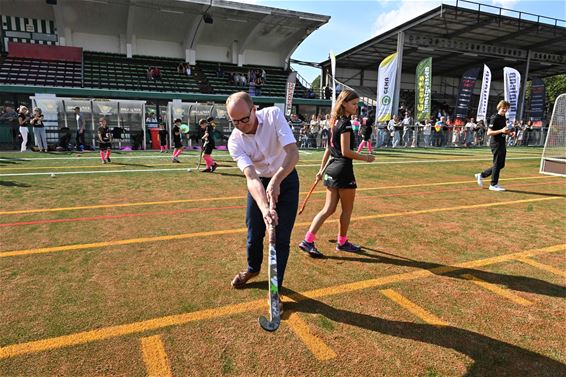 Opening kunstgrasveld Mijnstadion - Beringen