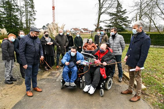 Opening voetpad tussen Zapveldstraat en Zorgstraat - Beringen