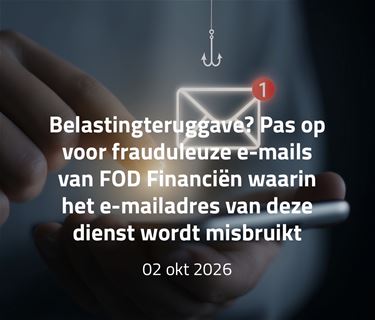 Opgelet voor valse emails FOD Financiën - Beringen & Leopoldsburg