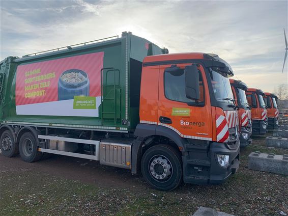 Ophaalwagens rijden op gebruikte plantaardige olie - Beringen & Leopoldsburg