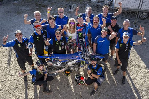 Opsteker voor team Hans Corvers - Beringen