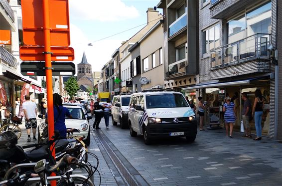 Opstootje jongeren in het centrum - Lommel