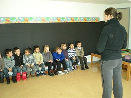 Oud PMS-gebouw nu kleuterschool - Neerpelt