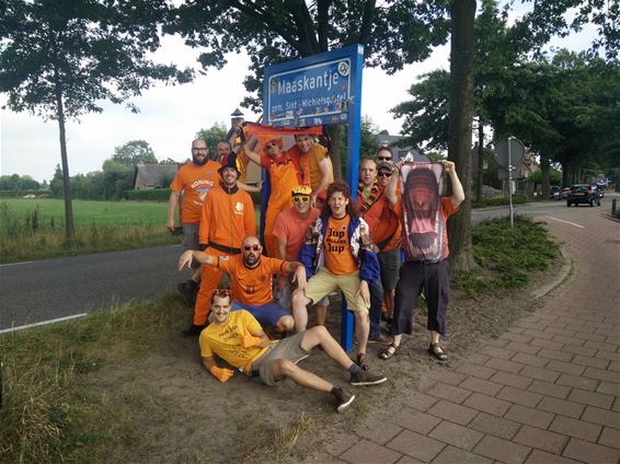 Oud-scouts Boseind op kamp in Volendam - Neerpelt