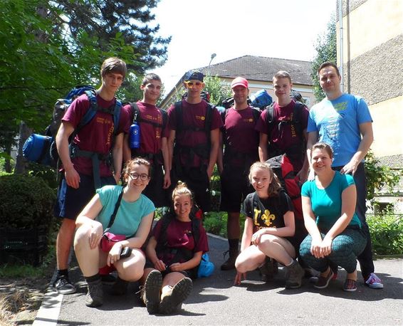 Oud-scouts waren in Roemenië - Hamont-Achel