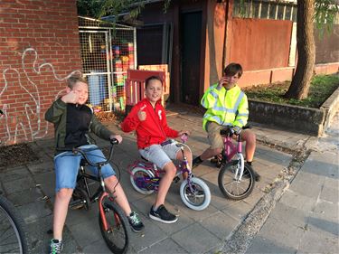 Oude kinderfietsen opgeknapt - Pelt