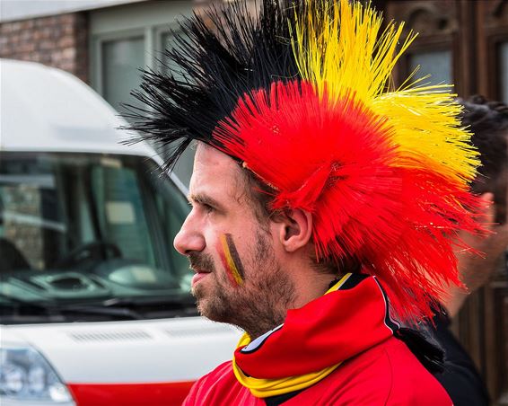 Oude Markt liep vol voor WK - Overpelt