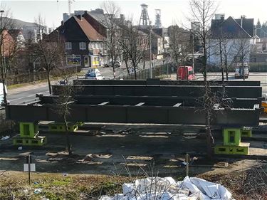 Oude spoorwegbrug opgeknapt - Beringen