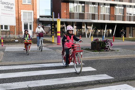 Ouders kiezen bewust voor de fiets - Beringen