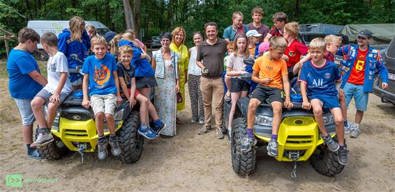Oudsiepatch als blijvende herinnering aan kamp - Oudsbergen