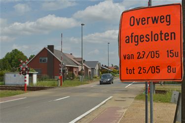 Overweg naar Stal afgesloten van 23 tot 25 mei - Beringen