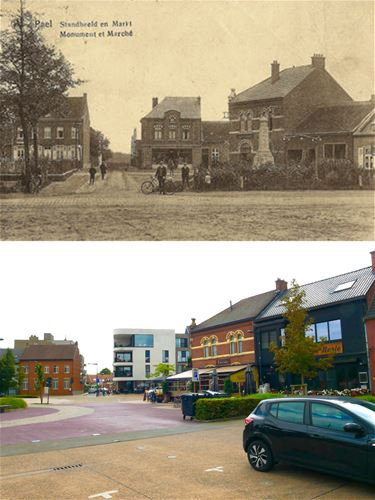 Paal dorpsplein - Beringen
